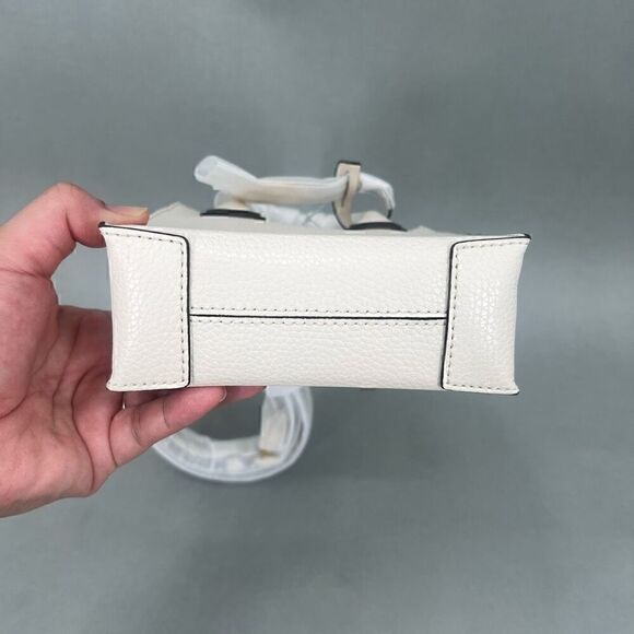 $348 Michael Kors Mercer Extra Small Pebbled Leather Crossbody Bag Minimalist - Picture 7 of 15